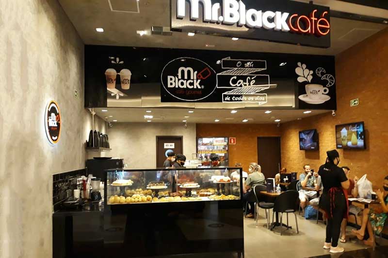 Cafeteria Mr Black Cafe em Passeio das Águas