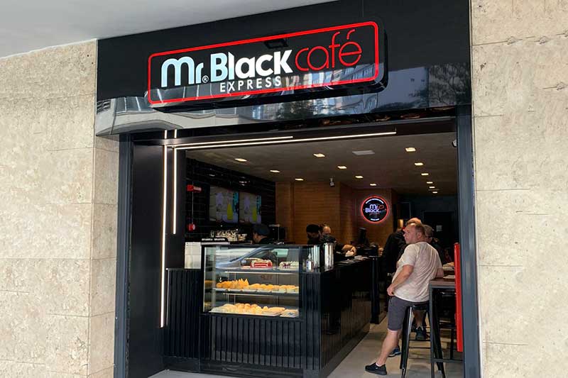 Centro de BH mr black cafe